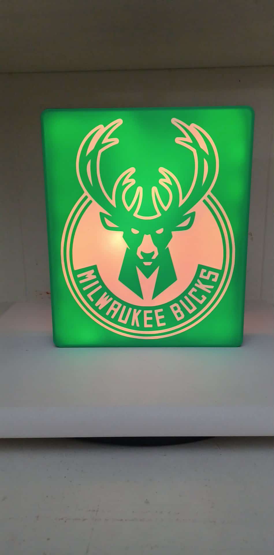 Bucks rectangle LED light box – custom 3D printed – Lit Layer Creations